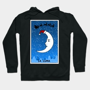 Ugly Christmas Sweater Mexican Christmas Moon Hoodie